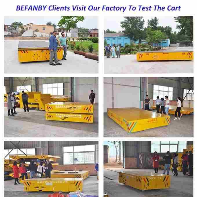 Steering Pallet Transfer Cart 20 Ton