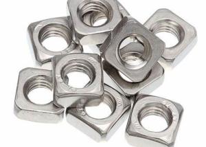China 1/4 3/8 1/2 Aluminum 6063 7075 Square Nut With Single Chamfer Track Bolt Nut DIN557 factory