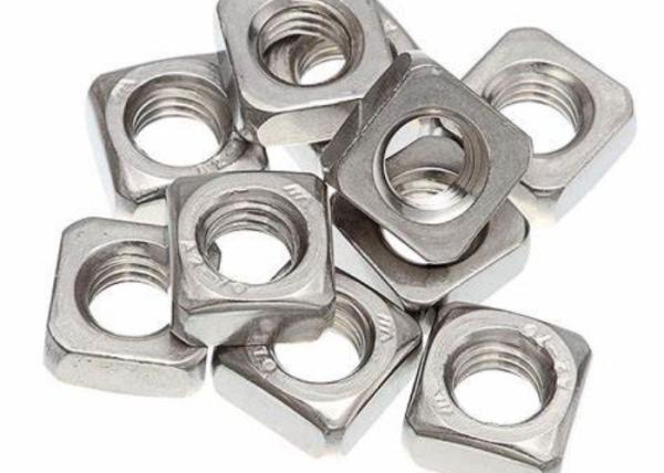 1/4 3/8 1/2 Aluminum 6063 7075 Square Nut With Single Chamfer Track Bolt Nut