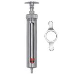 Stainless Steel Luer Lock Metal Veterinary Syringe 10ml Cattle Injection Needles