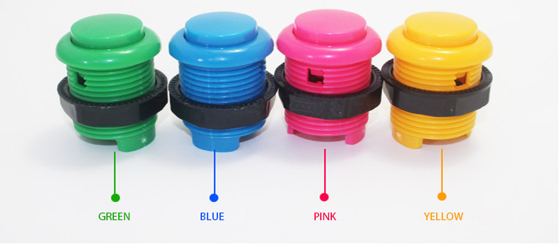 Fighting Arcade Machine Accessories Key In Push Button Switch 24#