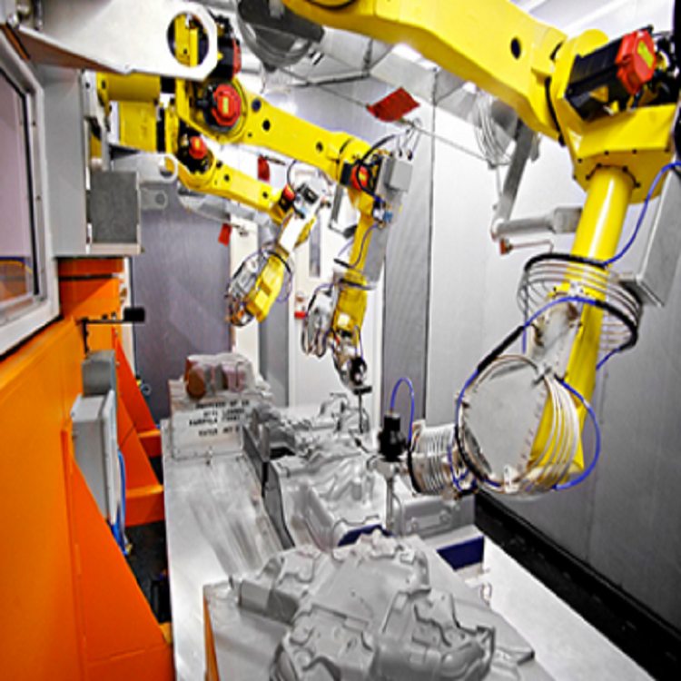 Used Industrial Automatic Arm Robot Welding Equipment Fanuc M710