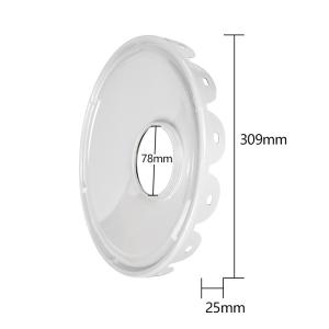 China Custom Tin Accessories 0.30mm Metal Lug Lids With PVC Spouts Auto Stamping Machine factory