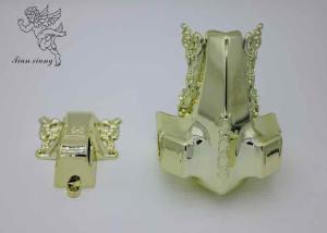 China Gold Plastic Material Casket Coffin Hardware Casket Accessories factory