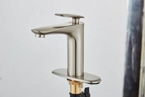 China Countertop Antifouling Antibacterial 314SUS Wash Basin Faucet factory