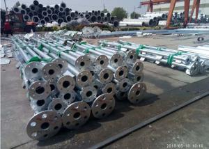 China Silver Round Tubular Steel Tower Seamless Submerged Arc Welding factory