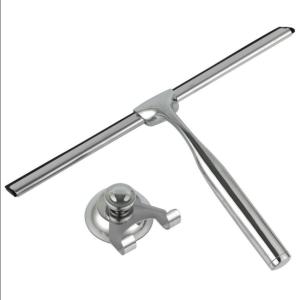 China Mini Silicone Shower Doors Squeegee Kitchen Car Mirror Glass Cleaning Wiper factory