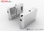 Anti Pinch Security Swing Gate Turnstile Stainlee Steel Card Readers Single / Bi