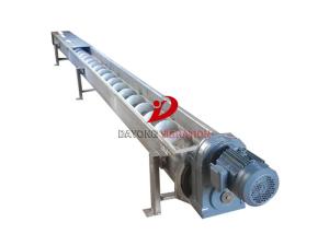 China Safe Automatic Flexible Auger Conveyor Screw Feeding Machine Carbon Steel factory
