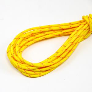 China 5mm Reflective Rope Leash Blue Double Braided In Luggage Clothing Apparel Textiles Shoelaces factory