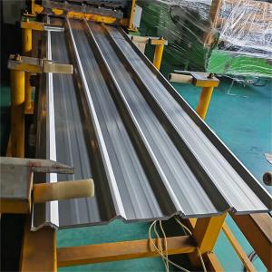 China 8ft DX51D Z40 Galvanized Steel Corrugated Roof Panel 0.15mm factory