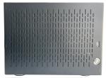 6 Bay Household NAS Storage Server Chassis with Black Aluminum Alloy Panel