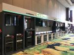 Microwave Home Appliances Display Rack Fixtures Stand Shopping Mall Homeware