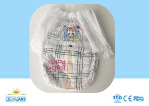 China High Absorbency Baby Pull Up Nappies Non Woven Fabric Materials M/L/XL Size factory