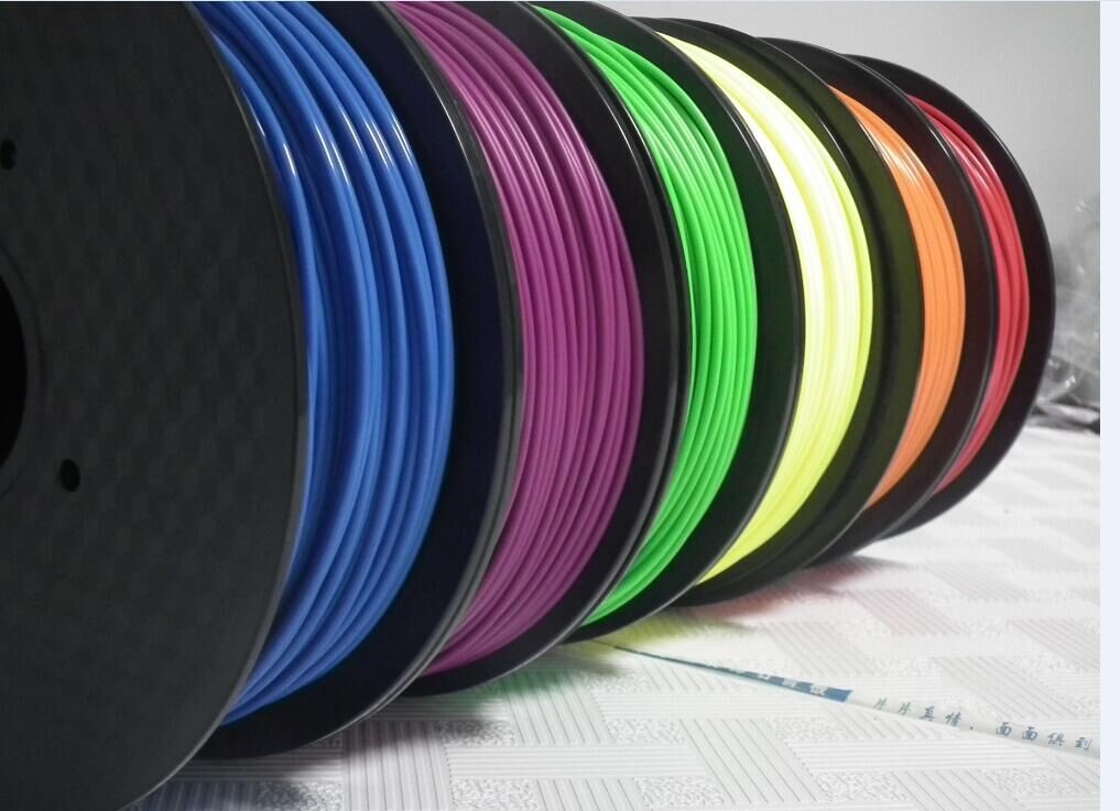 White / Black 1.75 3D Printer Filament , 1kg ABS Plastic Filament For Education