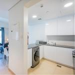 Modern Melamine Finish Mini Kitchen Cupboard Island White Kitchen Cabinet For