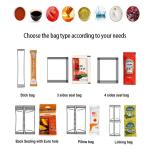 Knorr Sauce Liquid Packer Machine 500ml 35bags/min 3 Sides Sealing