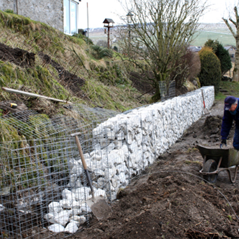 Welded Gabion Solutions Durable Customizable Garden Stone Cages For Modern Landscaping