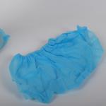 Non Slip Practical Blue Clean Room Shoe Cover , Cleanroom Boot Covers