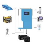 Plug And Play Solar Charging Inverter Solar Inverter 48 Volt 5.5 Kw 220 Vac
