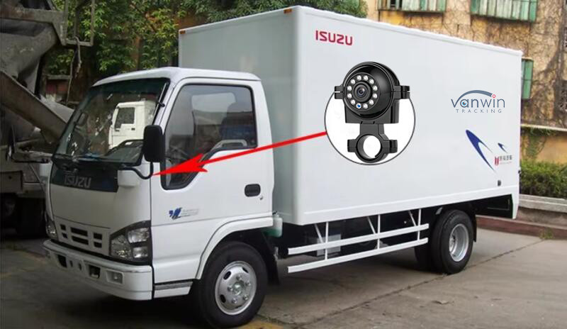 1080P Wide-Angle Front And Rear Side View Camera Night Vision AHD Car Bus Truck Reversing Rearview Camera
