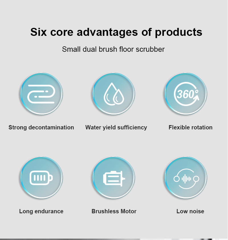 XD1-2 walk-behind scrubber design