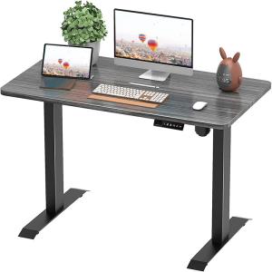 China Stainless Steel Telescopic Computer Desk Frame With 38mm/S Speed Adjustable Height factory