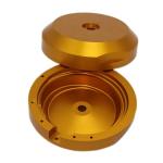 Dark Yellow Anodized Aluminum 6061 CNC Turning Parts