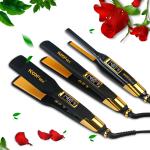 Tourmaline Ceramic Flat Iron Hair Straightener Multifunctional Fast Warmup