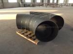 ASTM B16.9 Large Pipe Elbows Carbon Steel Round Beveled Ends 90 Degree Elbow