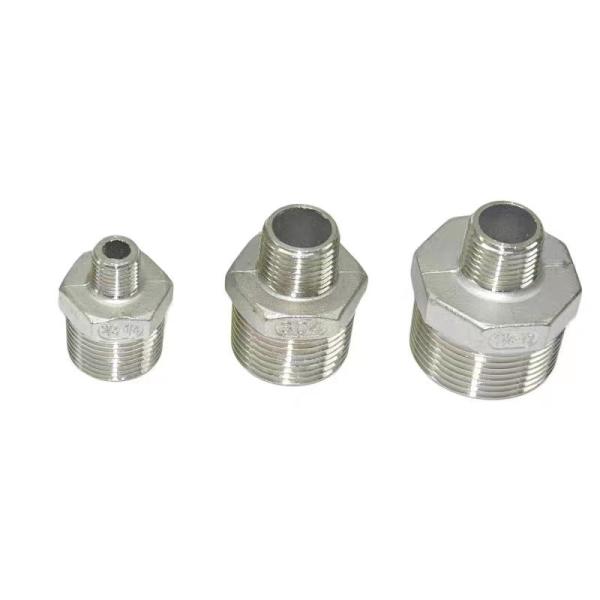 Stainless Steel Hose Nipple for Threaded Pipe Fittings in 201 304 316 NPT BSPT