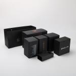 Hot Sale Rectangle Black Wrapping Gift Package Paper Box