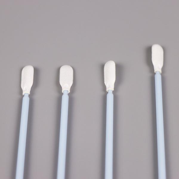 Double Layer Polyester Tipped Swabs Industrial Disposable Cleanroom Cotton Buds