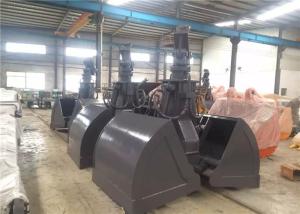 China 0.8-3 Cubic Meter Clamshell Grab Bucket For Small Room Work Environment factory