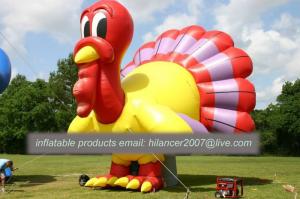 China advertising inflatable giant turkey for sale factory