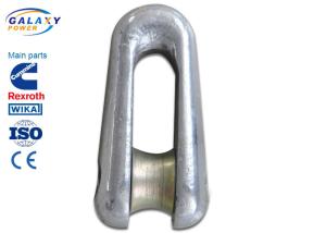 China U Connectors Transmission Line Accessories High Tensile Strength Galvanized Steel factory