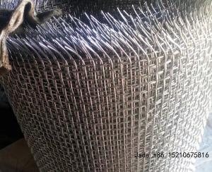 China Cut Edge Stainless Steel Woven Wire Mesh, 13Mesh Stainless Steel 304/316 factory