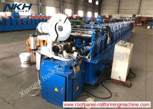 China Octagon Pipe Shutter Door Roll Forming Machine With PLC Computer Control System factory