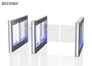 China Half Height Turnstile Security Doors Anti Fingerprint factory