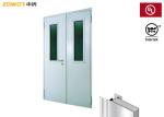 Single Leaf 1.5 Hour UL Listed Fire Rated Doors Mineral Rock Wool