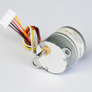 25mm Geared Stepper Motor 1:10 reduction ratio Low Noise Permanent Magnet