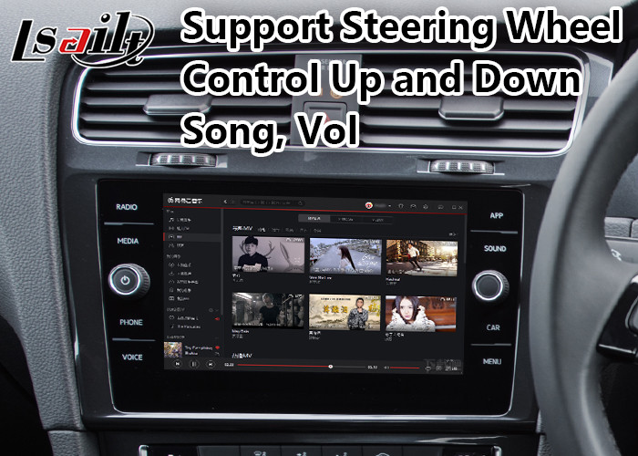 Android 9.0 Car Video Interface for VW Golf / Skoda / Teramont / T-ROC