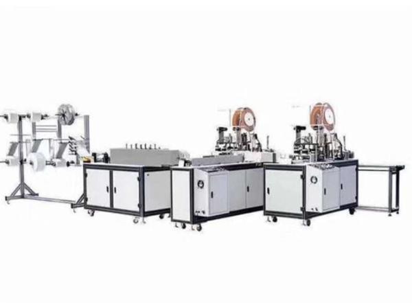 Stable Non Woven Mask Making Machine , Surgical Mask Making Machine Easy