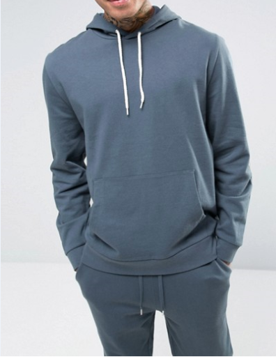 100% Cotton Slim Fit Mens Sports Tracksuits Sets For Running / Jogging