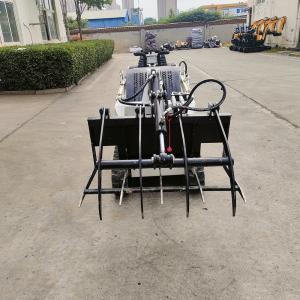 China Electric Drive 13.5KW Mini Skid Steer Loader With Your Own Logo factory