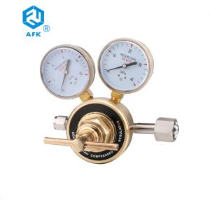 China Brass Big Flow Oxygen Gas Pressure Regulator factory