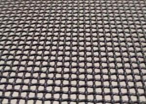 China Black 316 Stainless Steel Knitted Mesh , Mosquito 10 Gauge Wire Mesh factory
