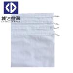 Flexo Printing PP Woven Bags Sack For 50kg Cement / Flour Customized Logo