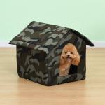 Outdoor Waterproof Oxford Cloth Non Slip Pet House Bed For Stray Cat Dog Tent