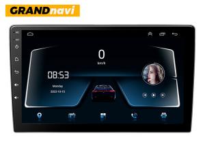 China Double Din Car Android Stereo 10 Inch Car Stereo 2.5D Curved HD Touch Screen factory